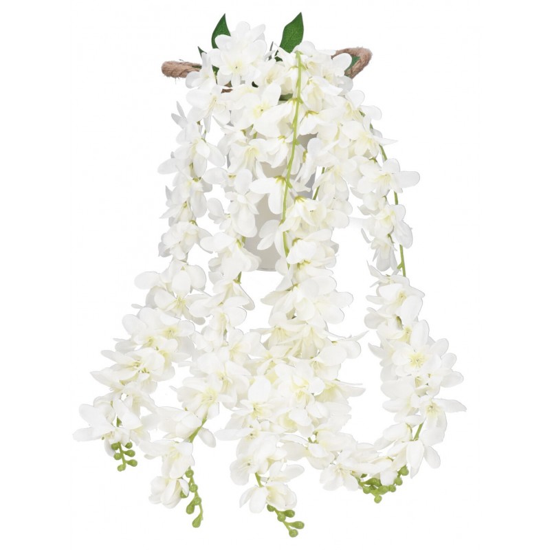 SZTUCZNE KWIATY ZWISAJĄCE WISTERIA 82 CM