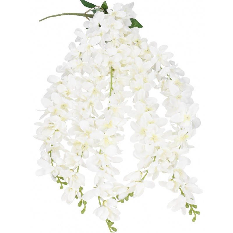 SZTUCZNE KWIATY ZWISAJĄCE WISTERIA 82 CM