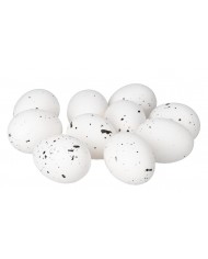 JAJKA PLASTIKOWE PISANKI KOLOROWE JAJKO 12SZT 6CM