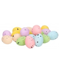 JAJKA PLASTIKOWE NAKRAPIANE PISANKI JAJKO 50SZT