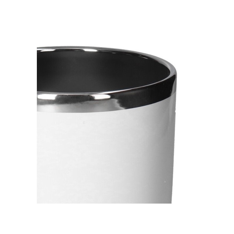 DONICZKA OSŁONKA CERAMICZNA BIAŁA DONICZKI OSŁONKI