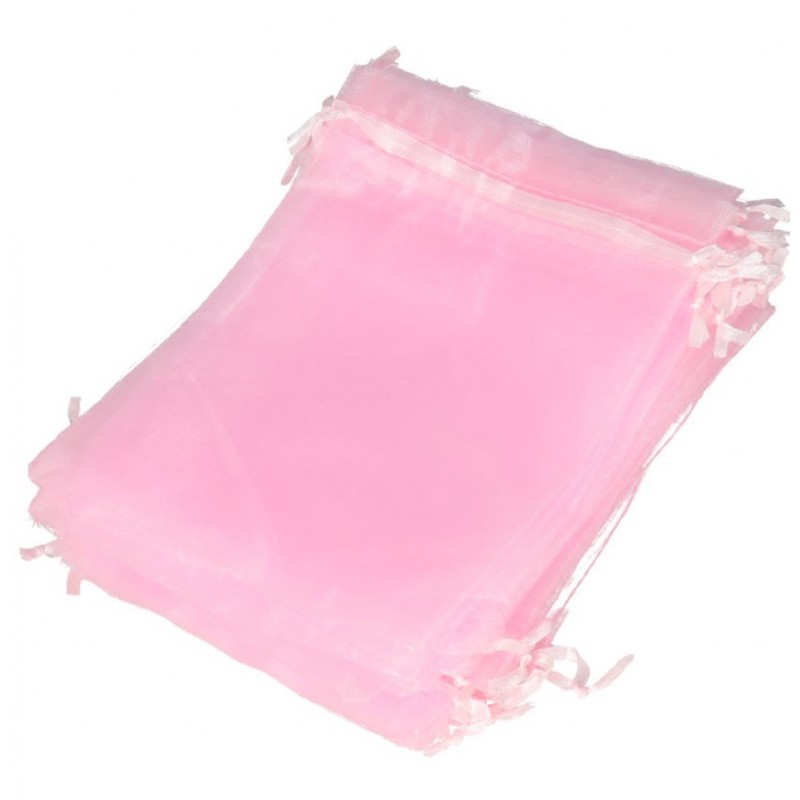 WORECZKI Z ORGANZY 25SZT 12X17CM KOMUNIA ŚLUB