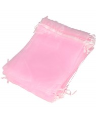 WORECZKI Z ORGANZY 25SZT 12X17CM KOMUNIA ŚLUB