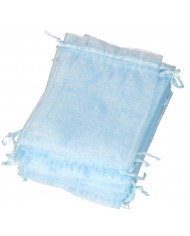 WORECZKI Z ORGANZY 25SZT 7,5X10CM KOMUNIA ŚLUB