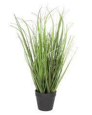 TRAWA W DONICZCE FEJKA SZTUCZNE TRAWY KWIATY 40CM