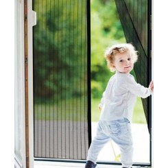 MOSKITIERA SIATKA MAGNETYCZNA NA DRZWI OKNO 190x90