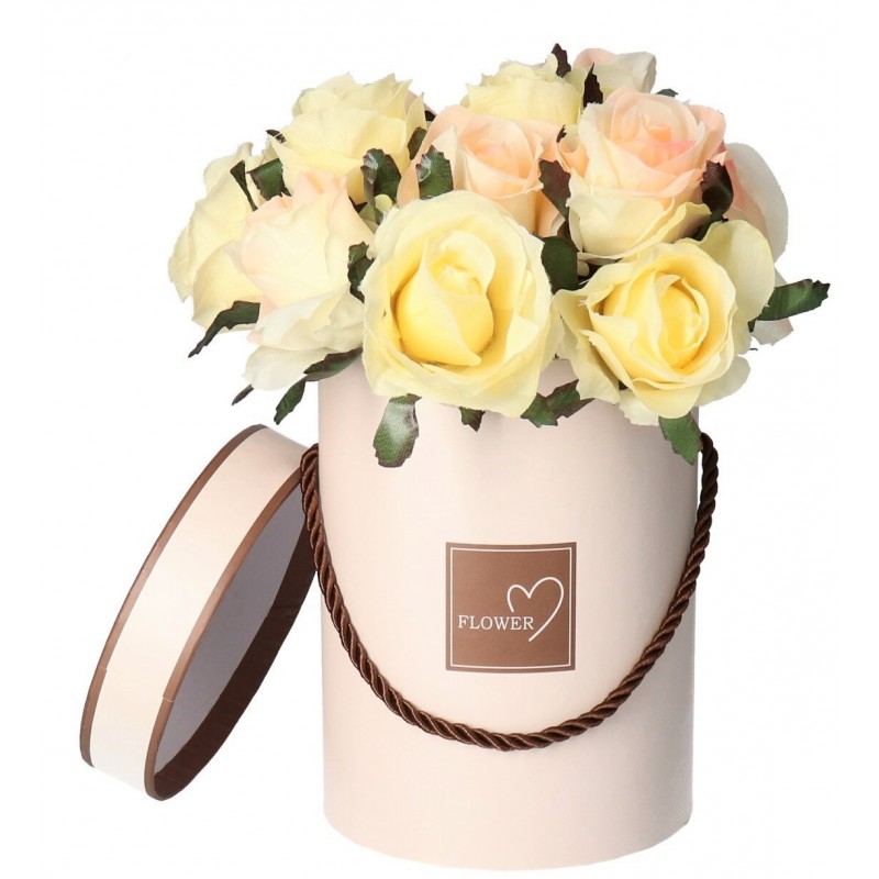 FLOWER BOX PUDEŁKO NA KWIATY PREZENT DEKORACJE