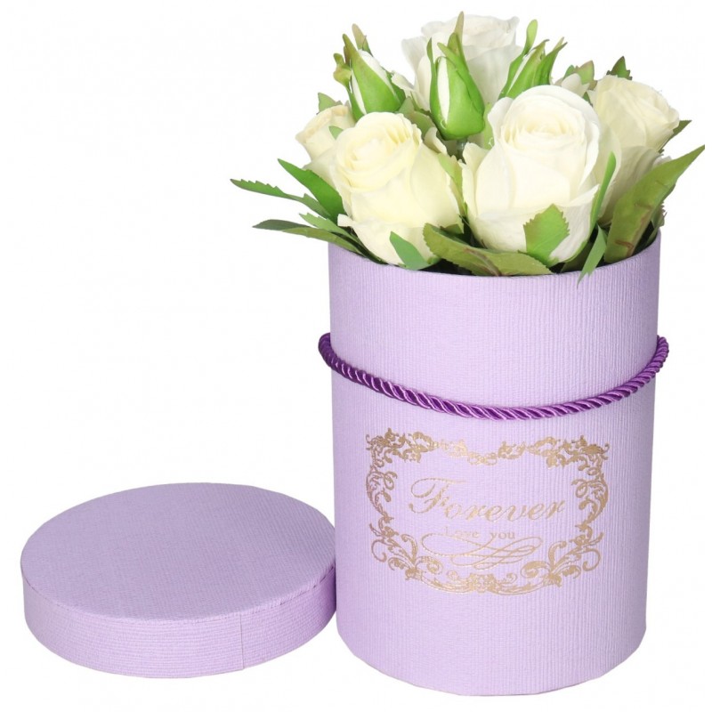 FLOWER BOX PUDEŁKO NA KWIATY PREZENT DEKORACJE