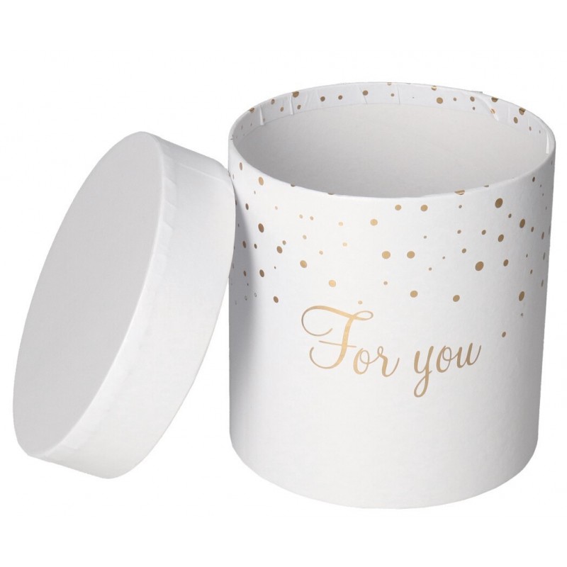 FLOWER BOX PUDEŁKO NA KWIATY PREZENT DEKORACJE