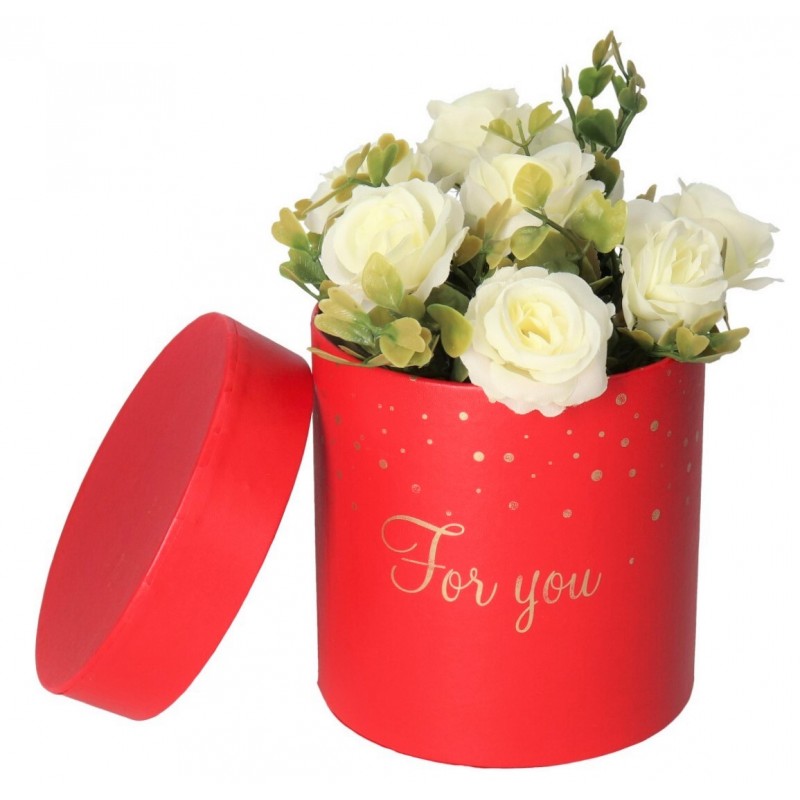 FLOWER BOX PUDEŁKO NA KWIATY PREZENT DEKORACJE