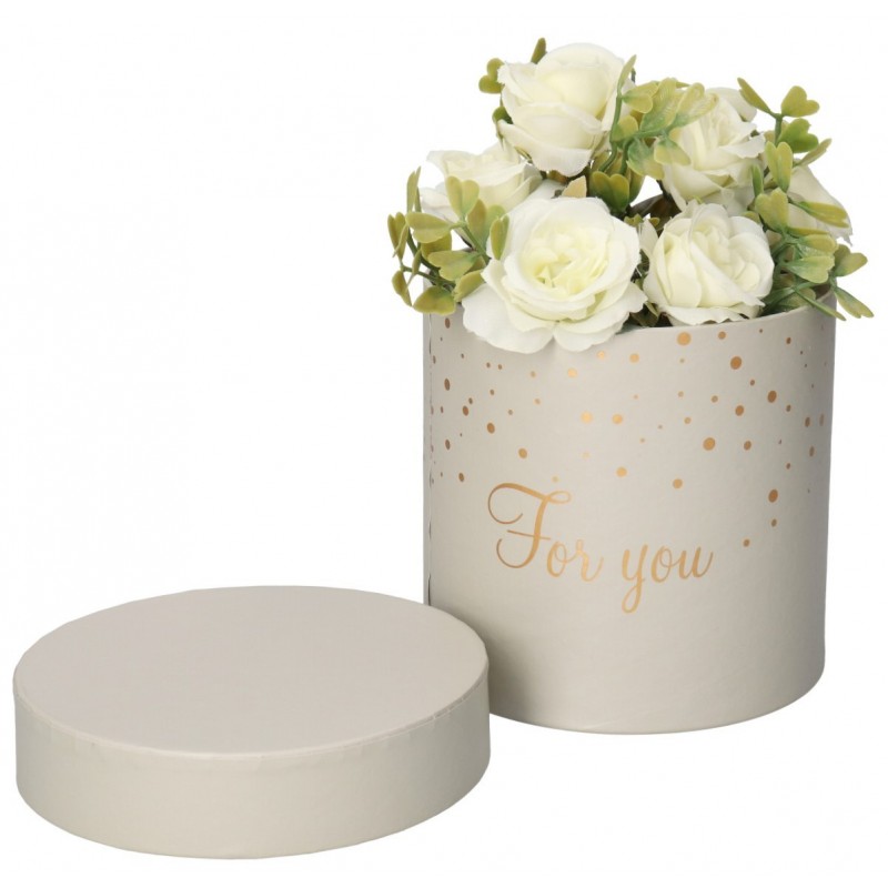 FLOWER BOX PUDEŁKO NA KWIATY PREZENT DEKORACJE