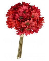 SZTUCZNE KWIATY BUKIET ZŁOCIENI GĘSTY DUŻY