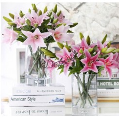 SZTUCZNE KWIATY GAŁĄZKI LILIA JAK ŻYWA KWIAT LILII