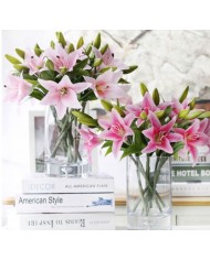 SZTUCZNE KWIATY GAŁĄZKI LILIA JAK ŻYWA KWIAT LILII