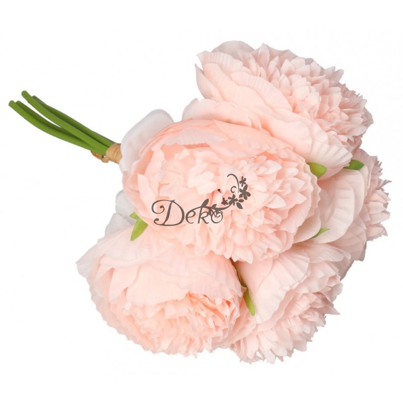 SZTUCZNE KWIATY JAK ŻYWE PEONIA PIWONIA SYLIKONOWA