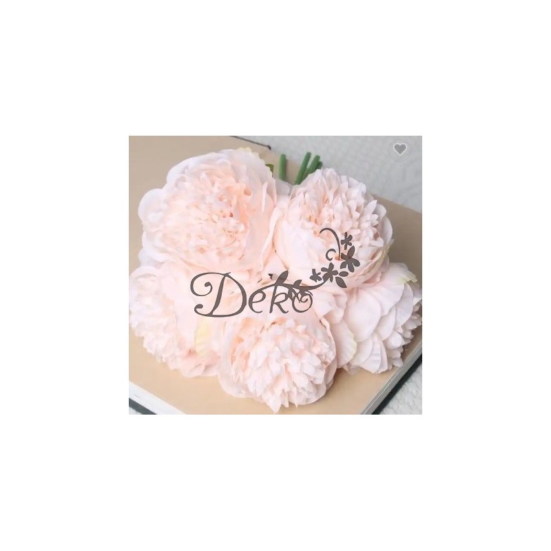 SZTUCZNE KWIATY JAK ŻYWE PEONIA PIWONIA SYLIKONOWA