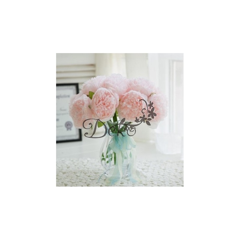 SZTUCZNE KWIATY JAK ŻYWE PEONIA PIWONIA SYLIKONOWA