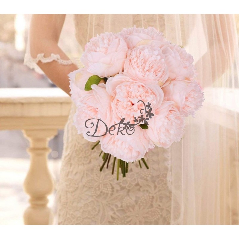 SZTUCZNE KWIATY JAK ŻYWE PEONIA PIWONIA SYLIKONOWA