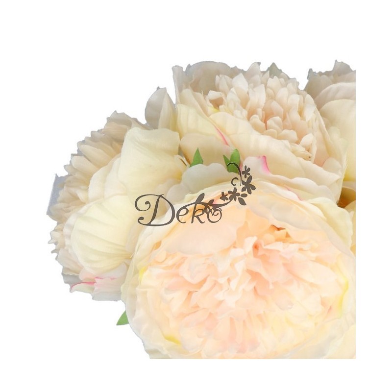 SZTUCZNE KWIATY JAK ŻYWE PEONIA PIWONIA GUMOWANA