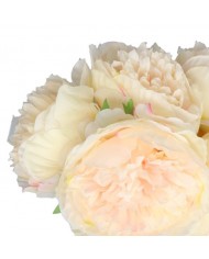 SZTUCZNE KWIATY JAK ŻYWE PEONIA PIWONIA GUMOWANA