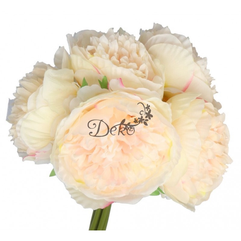 SZTUCZNE KWIATY JAK ŻYWE PEONIA PIWONIA GUMOWANA