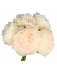 SZTUCZNE KWIATY JAK ŻYWE PEONIA PIWONIA GUMOWANA