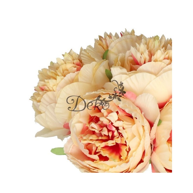 SZTUCZNE KWIATY JAK ŻYWE PEONIA PIWONIA SYLIKONOWA