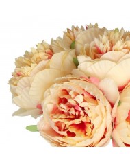 SZTUCZNE KWIATY JAK ŻYWE PEONIA PIWONIA SYLIKONOWA