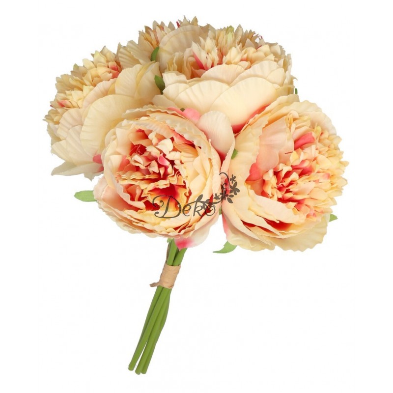 SZTUCZNE KWIATY JAK ŻYWE PEONIA PIWONIA SYLIKONOWA