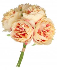 SZTUCZNE KWIATY JAK ŻYWE PEONIA PIWONIA SYLIKONOWA