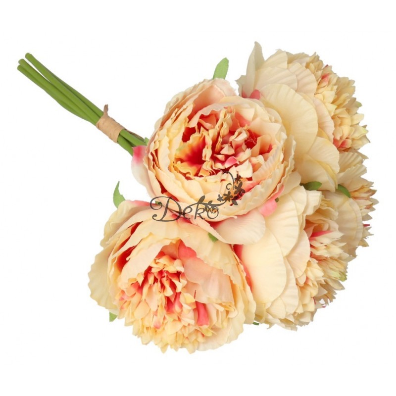 SZTUCZNE KWIATY JAK ŻYWE PEONIA PIWONIA SYLIKONOWA