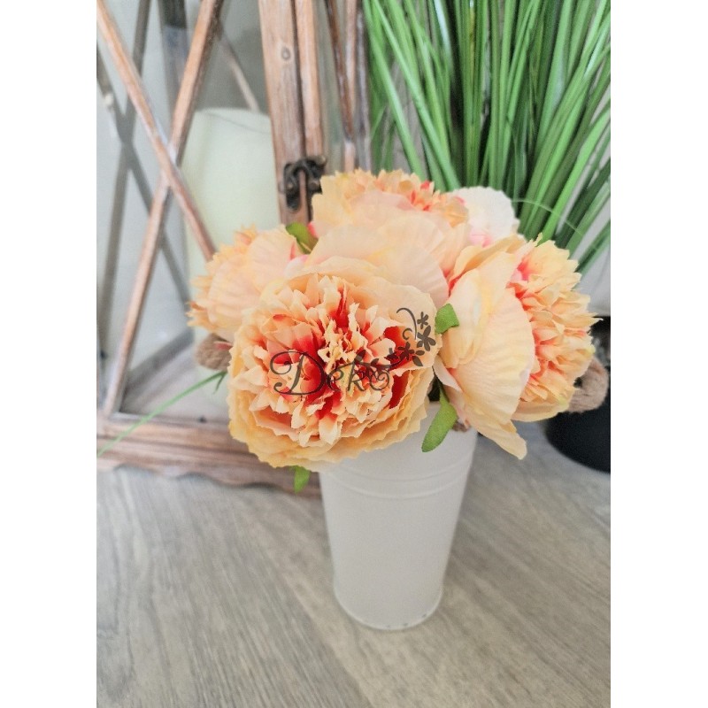 SZTUCZNE KWIATY JAK ŻYWE PEONIA PIWONIA SYLIKONOWA