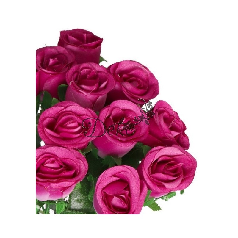 SZTUCZNE KWIATY ROŚLINY RÓŻA RÓŻE BUKIET GĘSTY XXL