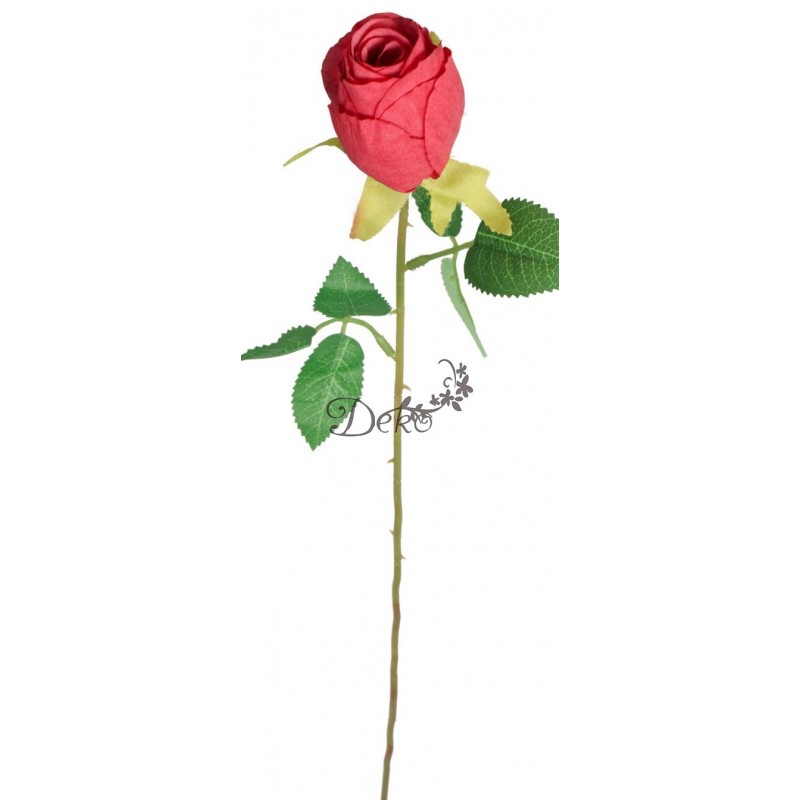 SZTUCZNE KWIATY ROŚLINY RÓŻA POJEDYNCZA 51CM RÓŻE