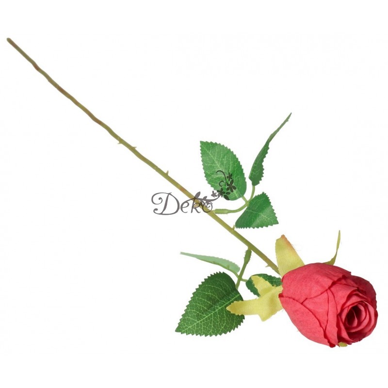 SZTUCZNE KWIATY ROŚLINY RÓŻA POJEDYNCZA 51CM RÓŻE