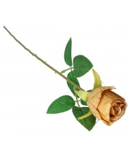 SZTUCZNE KWIATY ROŚLINY RÓŻA POJEDYNCZA 51CM RÓŻE