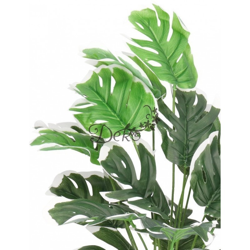 SZTUCZNE KWIATY LIŚCIE MONSTERY MONSTERA BUKIET