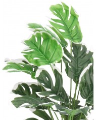 SZTUCZNE KWIATY LIŚCIE MONSTERY MONSTERA BUKIET