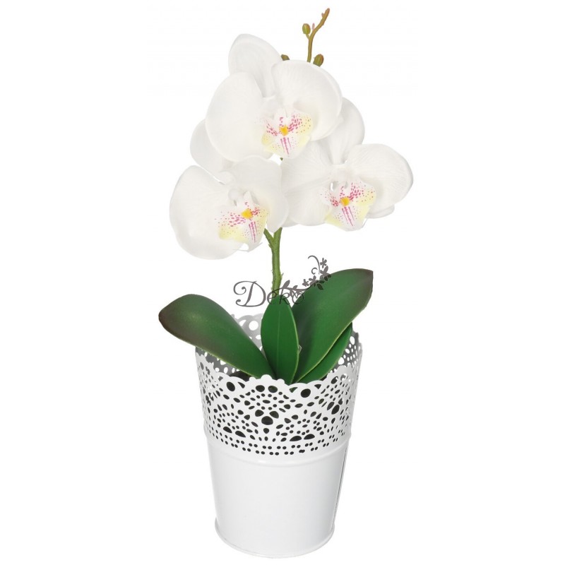 STORCZYK ORCHIDEA SZTUCZNE KWIATY W DONICZCE