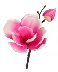 SZTUCZNE KWIATY ROŚLINY GAŁĄZKI GAŁĄZKA MAGNOLIA 35CM