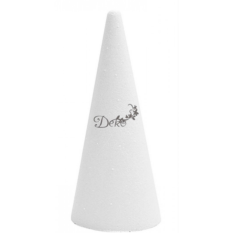 STOŻEK STYROPIANOWY 25 CM STOŻKI STYROPIANOWE