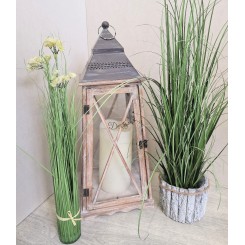 DONICZKA OSŁONKA DREWNIANA KORA SZARA DONICZKI