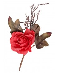 RÓŻA NA PIKU GAŁĄZKA DEKORACYJNA SZTUCZNE KWIATY