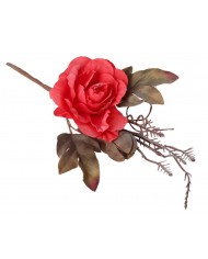 RÓŻA NA PIKU GAŁĄZKA DEKORACYJNA SZTUCZNE KWIATY