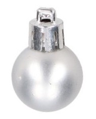 BOMBKI PLASTIKOWE NA CHOINKĘ STROIK 8SZT 2,5CM BOMBKI CHOINKOWE