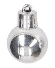 BOMBKI PLASTIKOWE NA CHOINKĘ STROIK 8SZT 2,5CM BOMBKI CHOINKOWE