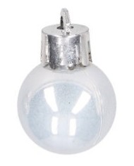 BOMBKI PLASTIKOWE NA CHOINKĘ STROIK 8SZT 2,5CM BOMBKI CHOINKOWE