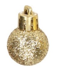 BOMBKI PLASTIKOWE NA CHOINKĘ STROIK 8SZT 2,5CM BOMBKI CHOINKOWE