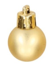 BOMBKI PLASTIKOWE NA CHOINKĘ STROIK 8SZT 2,5CM BOMBKI CHOINKOWE