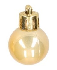 BOMBKI PLASTIKOWE NA CHOINKĘ STROIK 8SZT 2,5CM BOMBKI CHOINKOWE